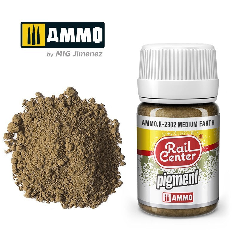 Ammo Pigment Medium Earth (35 mL)   (AMMO.R-2302)