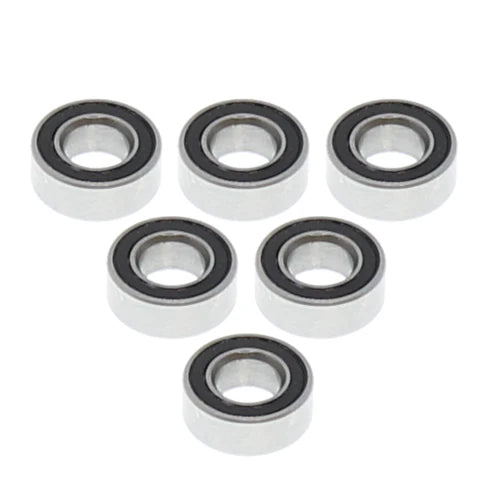 RedCat 4x8x3mm Rubber Sealed Ball Bearings (6pcs)   (RER11371)