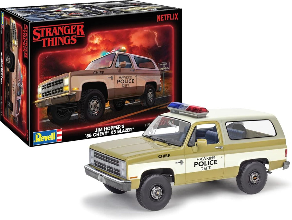 Revell Jim Hopper’s ’85 K5 Chevy Blazer – Stranger Things Skill 4   (RMX14558)