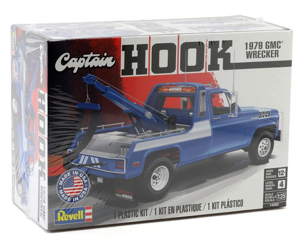 1/25 Captain Hook 1979 GMC Wrecker Plastic Model Kit   (RMX14590)