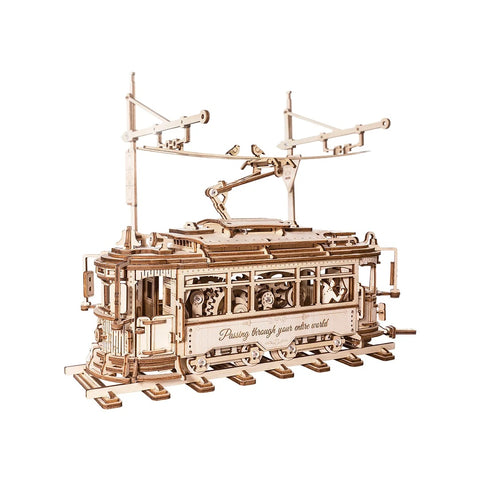 Robotime Classic City Tram 3D Wooden Puzzle   (ROELK801)
