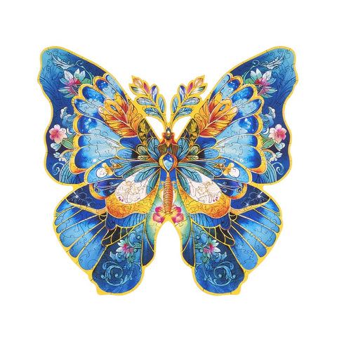 Robotime - Rowood Morpho Helena Butterfly 200pc Wooden Jigsaw Puzzle    (ROETA003)