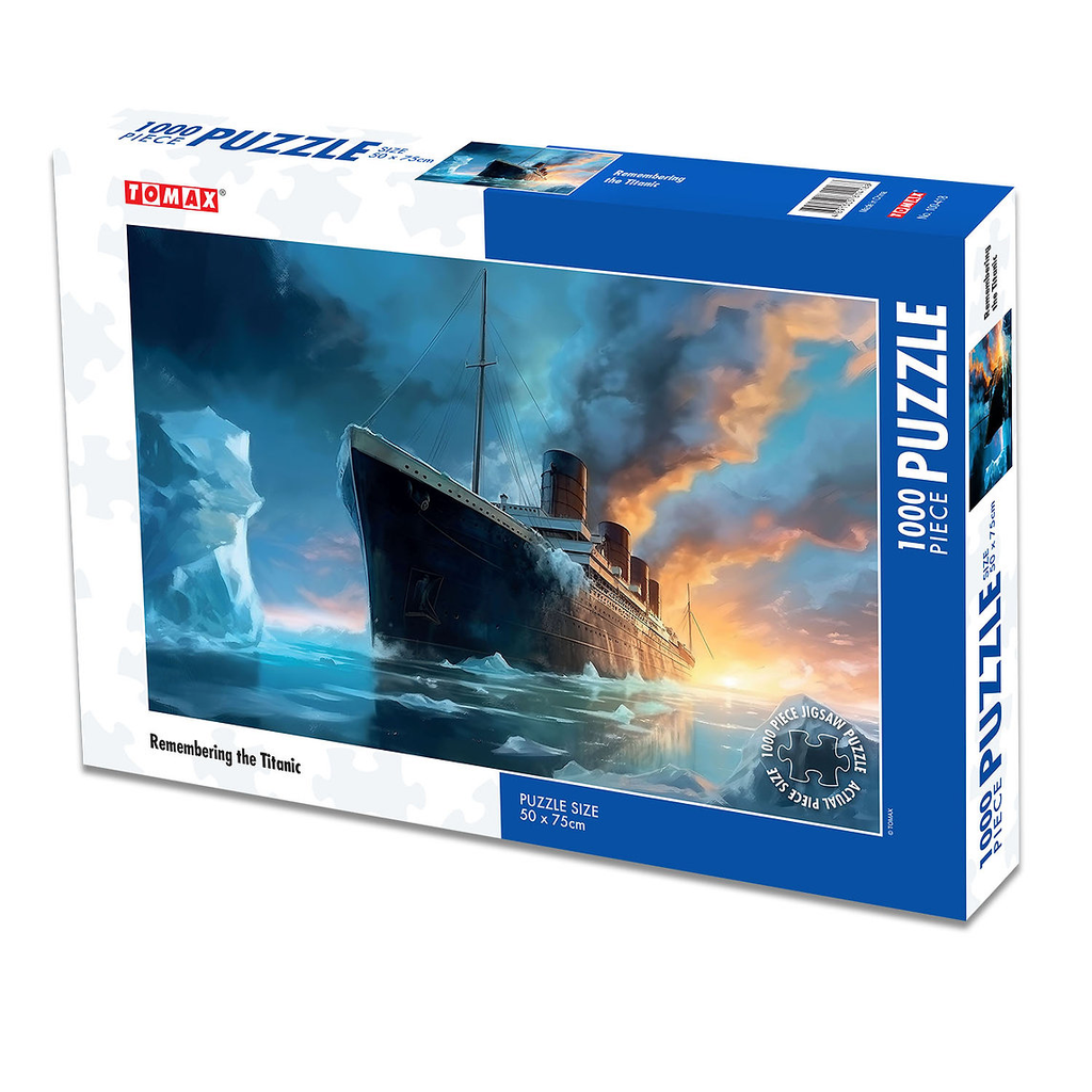 Tomax Remembering The Titanic-1000Pcs- Puzzle   (TMX100418)