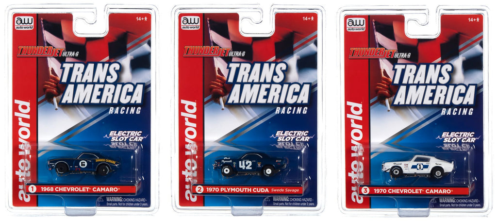 AUTO WORLD TRANS AM RACERS – THUNDERJET – RELEASE 32    (AWD362)