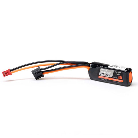 Spektrum RC Axial® SCX30 2S 30C LiPo Battery Pack (7.4V/160mAh) w/PH2.0 Connector    (SPMX-1122)