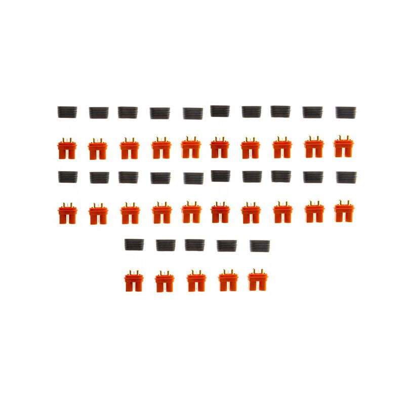 Spektrum Connector: IC3 Battery Bulk (25) Set (SPMXCA313)