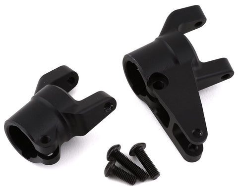 SSD RC SCX10 III Aluminum Straight Axle C Hubs (Black) (2)  (SSD00487)