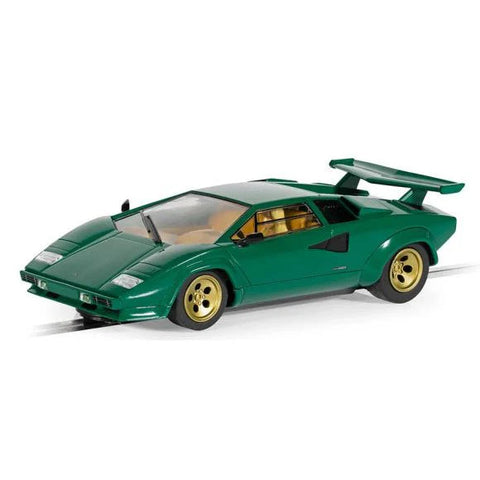 Scalextrics Lamborghini Countach - Green   (SSRC4500)