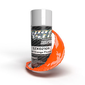 Spaz Stix Fireball Orange Fluorescent Aerosol Paint, 3.5oz Can (SZX02109)