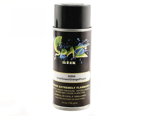 Spaz Stix Multi-Color Change Spray Paint (Gold/Green/Orange/Purple) (3.5oz)   (SZX05509)