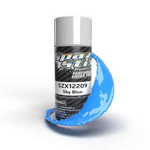 Spaz Spix Solid Sky Blue Aerosol Paint, 3.5oz Can   (SZX12209)
