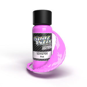 Spaz Stix Solid Pink Airbrush Ready Paint, 2oz Bottle (SZX12700)