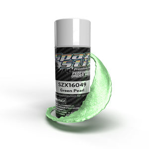 Spaz Stix Green Pearl Aerosol Paint, 3.5oz Can (SZX16049)