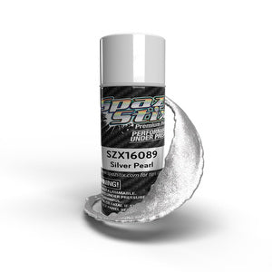 Spaz Stix Silver Pearl Aerosol Paint, 3.5oz Can (SZX16089)