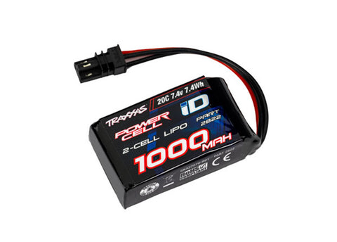 Traxxas 2S Lipo 1000MAH 7.4V 20C   (TRA2822)