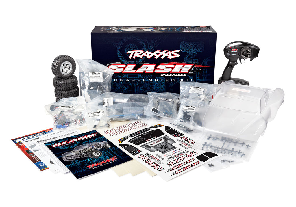 Traxxas Slash® 2WD Brushless Unassembled Kit (Brushless)   (TRA58314-4)