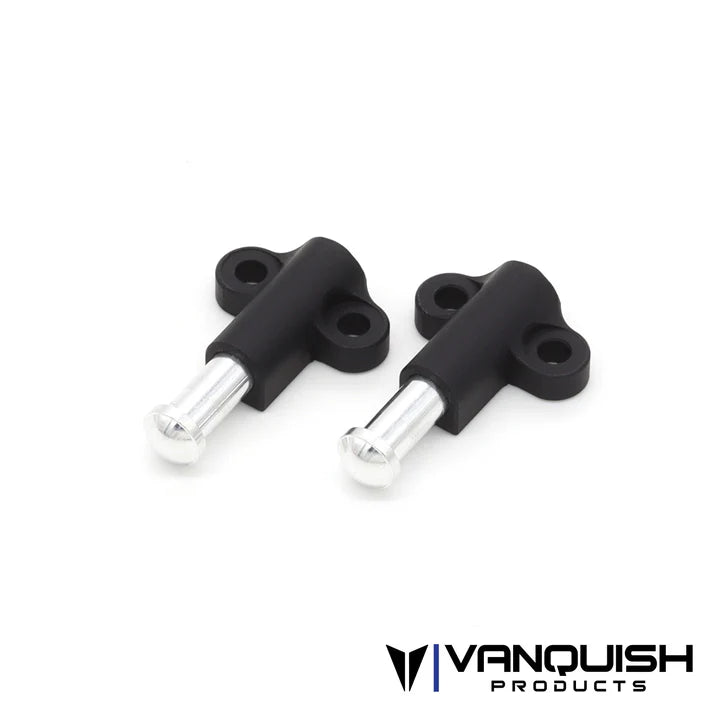 Vanquish H10 Aluminum Front Bump Stops - Black   (VPS08850)