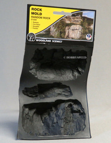 Woodland Scenics Random Rock rock mold 5×7   (WDS1234)