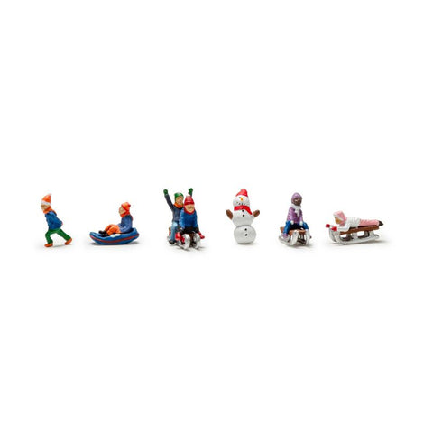 Woodland Scenics N Children Sledding   (WOOA2221)