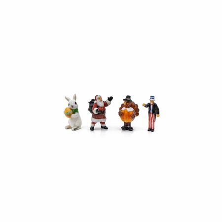 Woodland Scenics HO Holiday Figures – 4 PK   (WOOA2868)