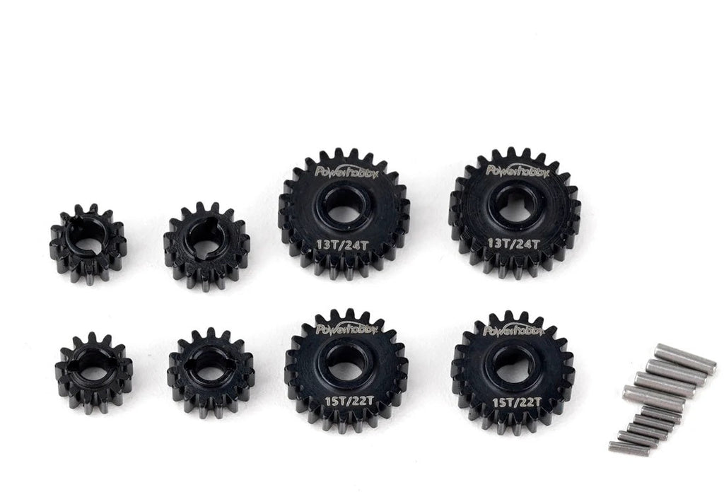 Hamilton Hobbies Redcat Ascent 18 Steel Portal Gear Set-Overdrive & Underdrive   (HAMXJL04)