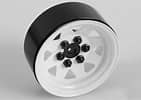 RC4WD 6 Lug Wagon 1.9" Steel Stamped Beadlock Wheels (White)  (RC4ZW0128)