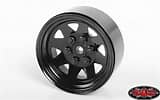 RC4WD 6 Lug Wagon 1.9" Steel Stamped Beadlock Wheels (Black)  (RC4ZW0130)