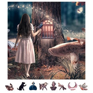 Fairy Tale Wooden Puzzle, 500 Pcs