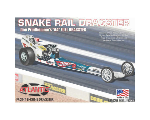 Atlantis Toy and Hobby Inc. Don Prudhomme Snake Front Engine Dragster  (AANM5694)