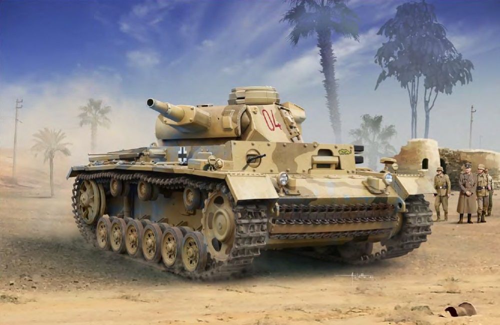 Academy 1/35 German Panzer III Ausf N Tank Afrika Korps   (ACY13567)