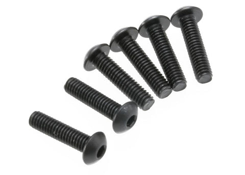 Screws, 4x16mm button-head machine (hex drive) (6)   (TRA3933)