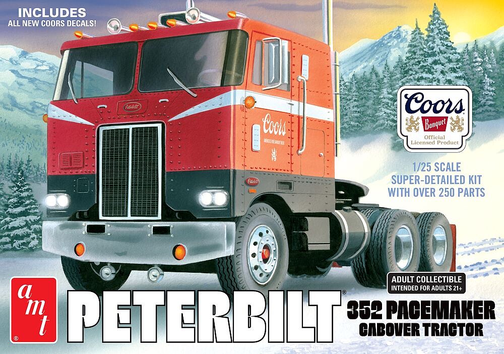 AMT  Peterbilt 352 Pacemaker COE Coors Beer   (AMT1375)
