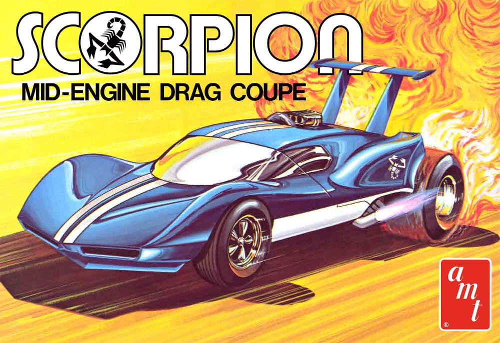 AMT 1/25 Scorpion Mid-Engine Drag Coupe   (AMT1501)