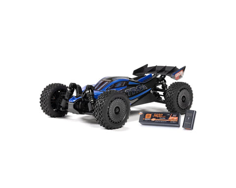 Arrma Typhon Grom 223S BLX 1/18 Brushless RTR 4WD Buggy (Blue)   (ARA2306ST2)