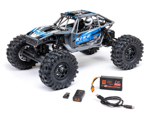 Axial UTB18 Capra 4WS 1/18 RTR 4WD Unlimited Trail Buggy (Blue)   (AXI-1750T1)