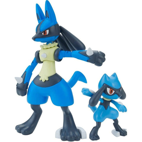 Bandai Riolu & Lucario "Pokemon", Bandai Spirits Pokemon Model Kit   (BAN2528754)