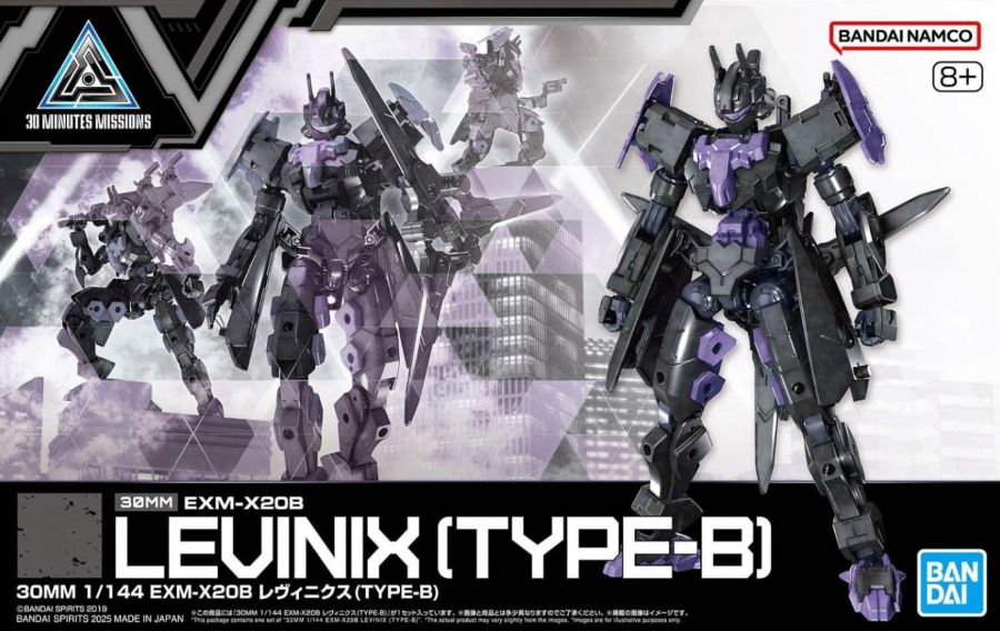 Bandai 1/144 30 Minute Missions (30MM) Series: #74 EXM-X20B Levinix Type-B (Snap)   (BAN5069184)