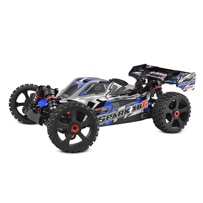 Team Corally Spark XB6 1/8 6S Basher Buggy, RTR, Blue   (COR00285-B)