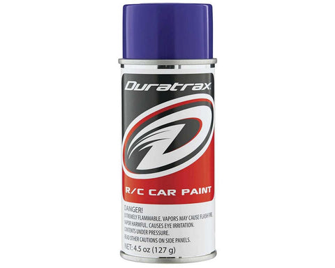 DuraTrax Polycarb Purple Lexan Spray Paint (4.5oz)  (DTXR4288)