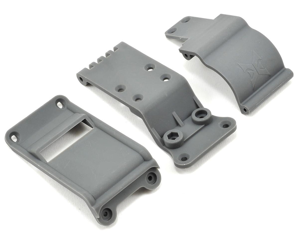 ECX Skid Plate Set: 1/10 2WD Ruckus, Torment   (ECX2007)