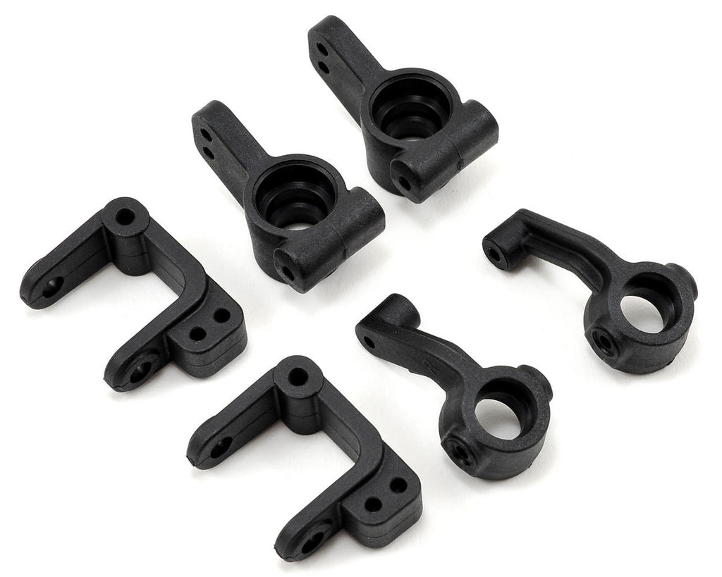 ECX Caster Block, Steering Block & Rear Hub Set   (ECX2324000)