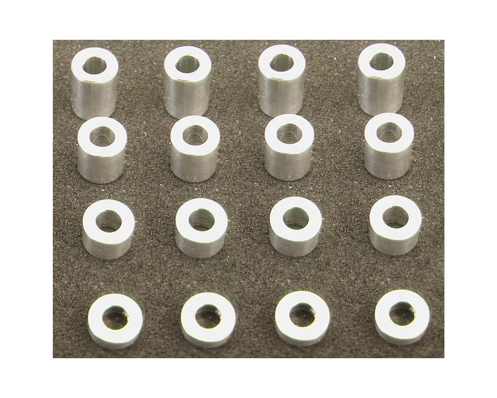 Hot Racing M3 Medium Aluminum Standoff Spacer Set (16)  (HRASPC3006)