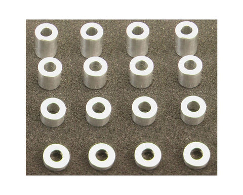 Hot Racing M3 Medium Aluminum Standoff Spacer Set (16)  (HRASPC3006)