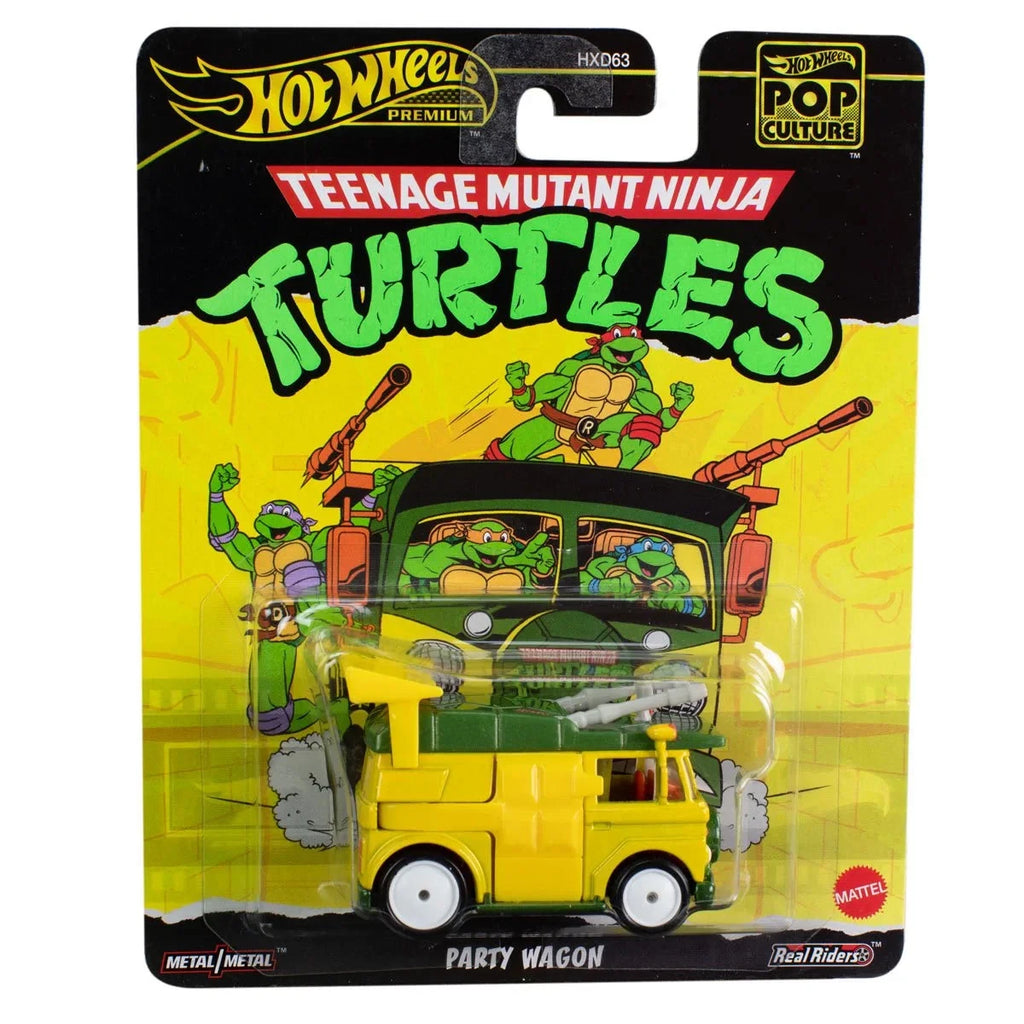 Hot Wheels Pop Culture 2025 Teenage Mutant Ninja Turtles Party Wagon   (HXD63)