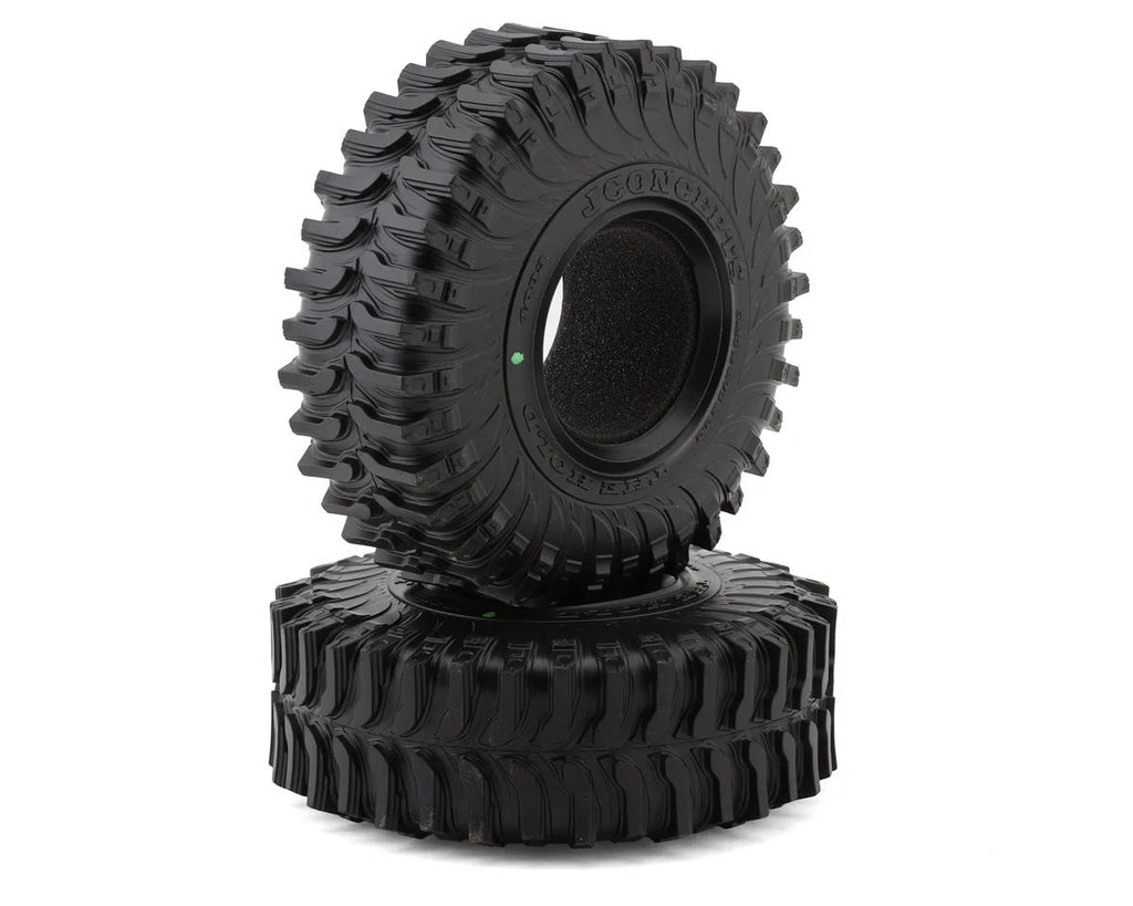 JConcepts The Hold 2.2" 1/10 Rock Crawler Tires (2) (5.25" - Class 3) (Green)   (JCO409302)