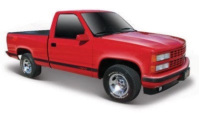 Maisto 1/24 1993 Chevrolet 454S Pickup Truck (Red)  (MAI32901RED)