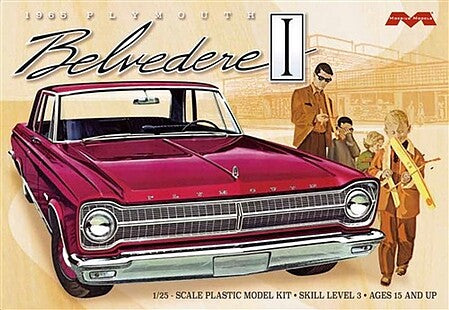 Moebius 1965 Plymouth Belvedere  (MOE1218)