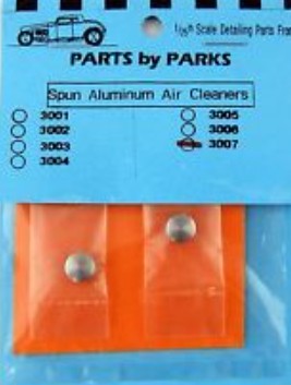 Parks by Parks 1/24-1/25 Air Cleaner 5/8 x 7/32 (Spun Aluminum)   (PBP3007)