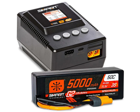 Spektrum RC Smart G2 PowerStage 3S Bundle w/3S Smart LiPo Battery (5000mAh)   (SPMXPSS300)