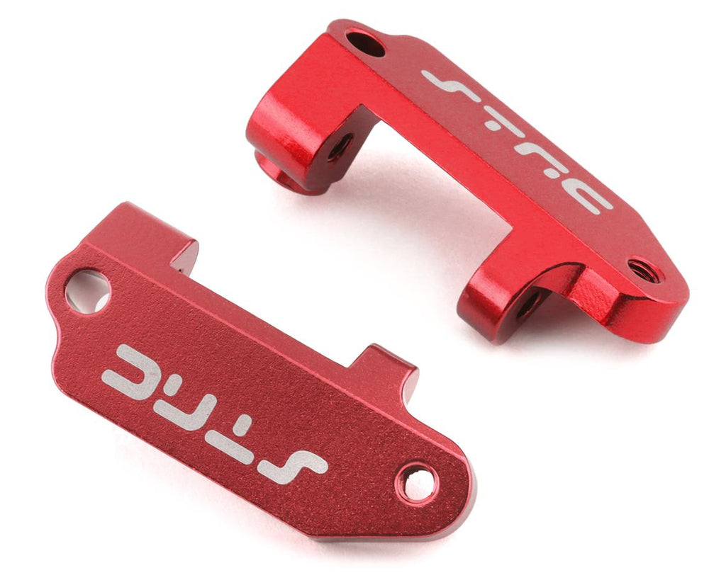 ST Racing Concepts Aluminum Caster Blocks for Traxxas Drag Slash (2) (Red)   (SPTST2432R)